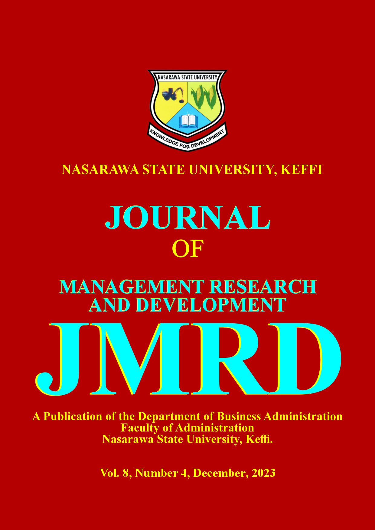 WORKPLACE DIVERSITY AND ORGANISATIONAL PERFORMANCE IN ALLIED ATLANTIC DISTILLERIES LIMITED, IGBESA, OGUN STATE, NIGERIA